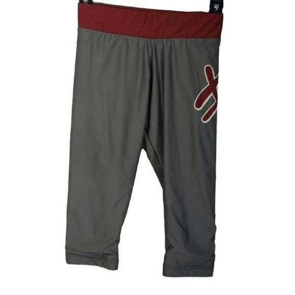 Varsity Spirit Women's Gray and Crimson Tights Pullon‎ Pants Size XS - Picture 1 of 7